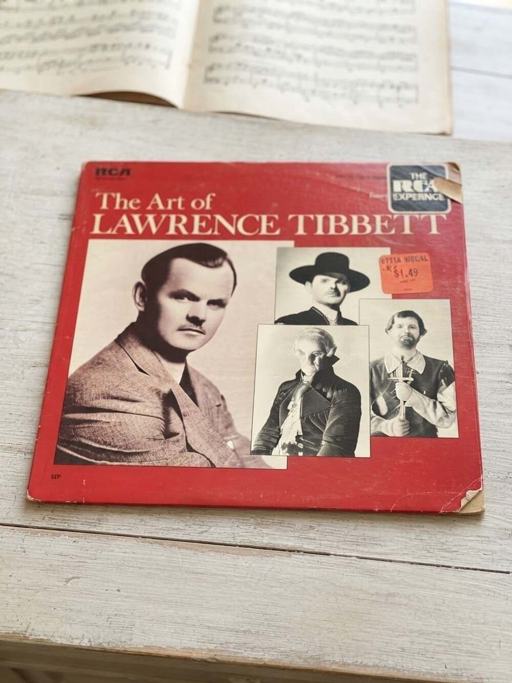 The Art of Lawrence Tibbett Vinyl LP Record (RCA Victrola VICS-1340)